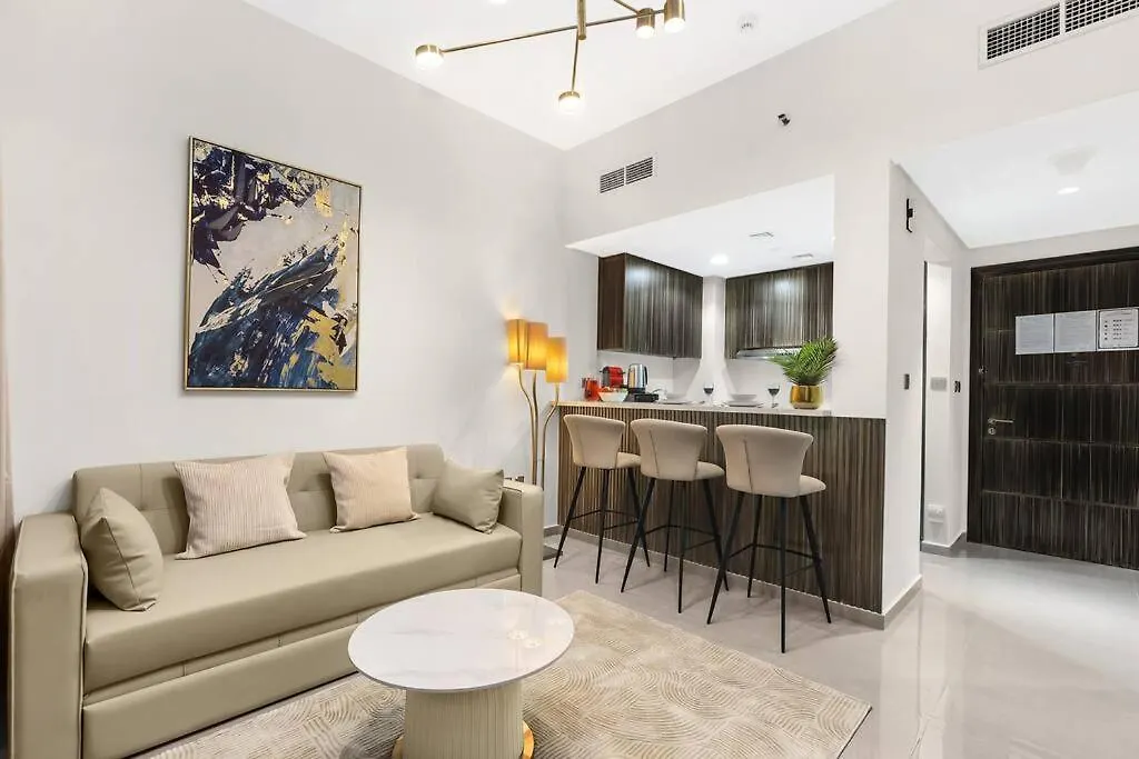 Daire First Class 1Br Breathtaking Skyline View Dubai Birleşik Arap Emirlikleri